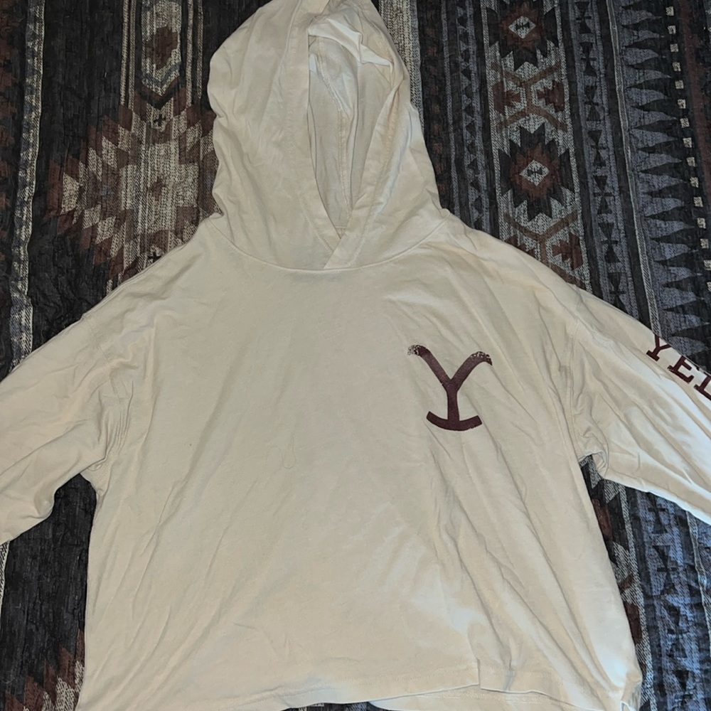 Cropped Yellowstone hoodie by wrangler